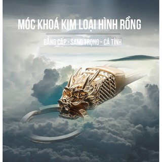MÓC KHÓA HÌNH ĐẦU RỒNG SIÊU ĐẲNG CẤP