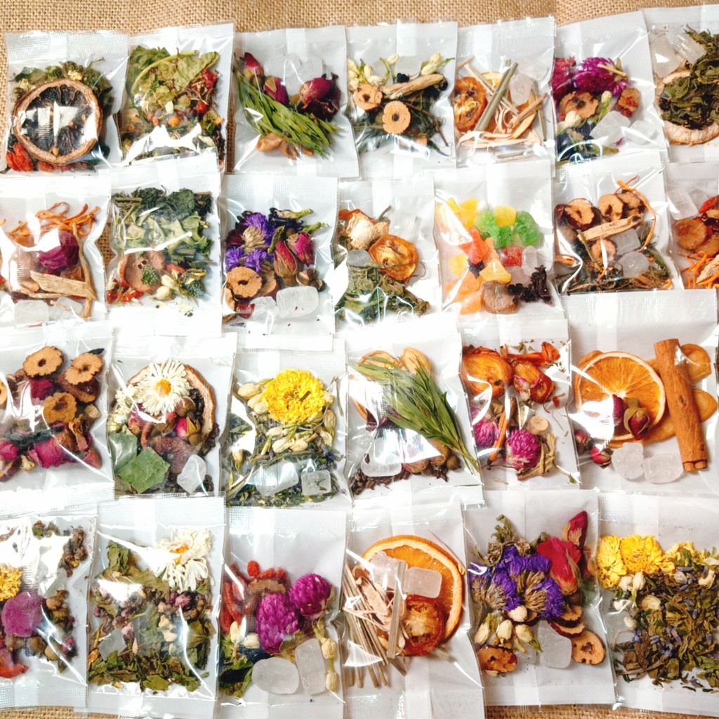 [Mã 267FMCGSALE giảm 8% đơn 500K] 💥 TẶNG BÌNH THỦY TINH - SÉT 32 VỊ TRÀ THẢO MỘC GÓI NHỎ | BigBuy360 - bigbuy360.vn