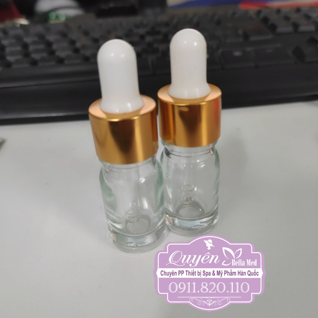 Lọ chiết serum 3ml, 5ml, 10ml tiện dụng cho spa