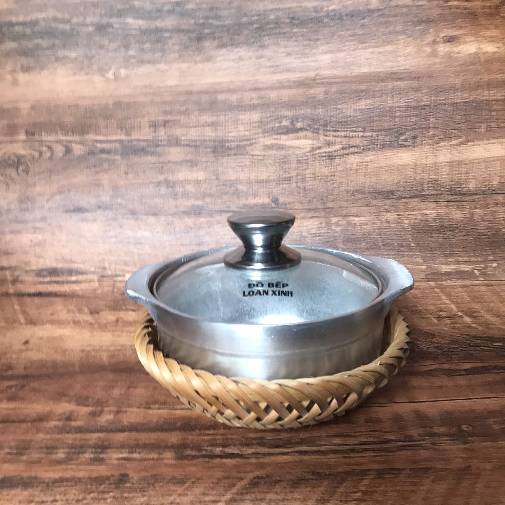 Thố Gang Doa Nhẵn Không Vỡ, Không Mẻ, Không Xỉn Màu, Dùng Càng Lâu Càng Đẹp