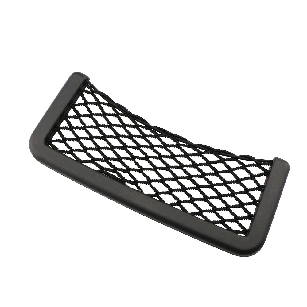 Túi Lưới Đựng Điện Thoại 15CM 20CM Gắn Ghế Ngồi Xe Hơi Tiện Dụng
