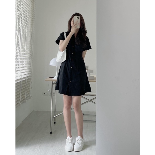 V729 Váy somi chun lưng Audrey | BigBuy360 - bigbuy360.vn