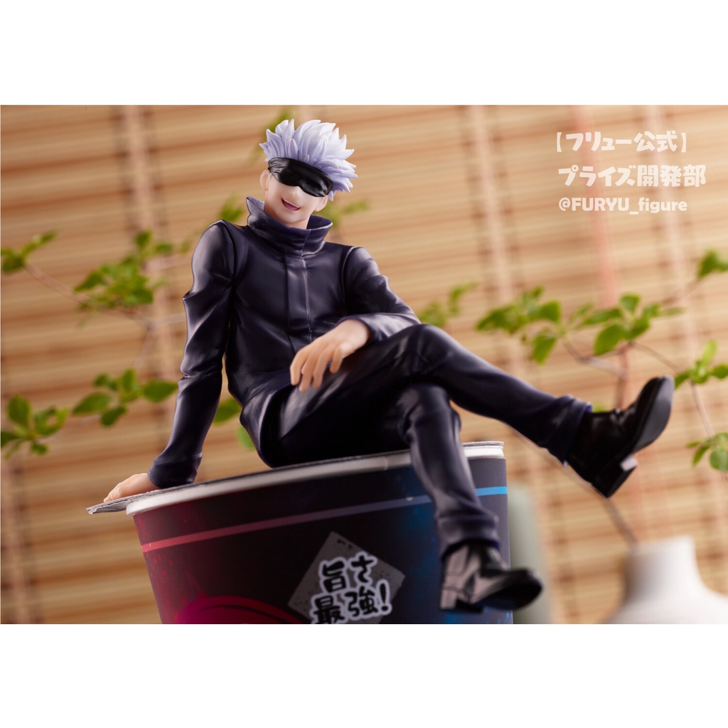 [ Ora Ora ] [ Hàng có sẵn ] Mô Hình Gojo Satoru - Jujustu Kaisen Noodle Stopper Figure (FuRyu)