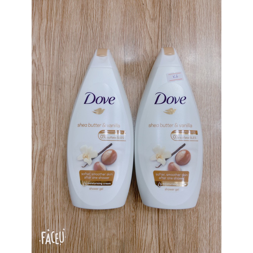 Sữa tắm Dove của Đức 500ml