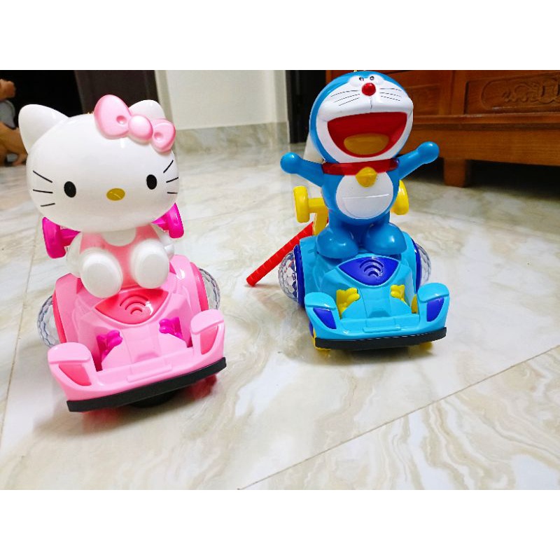 Đèn lồng trung thu Doremon Help kitty chạy pin đèn đẹp có nhạc tự đi chuyển Quà tặng  đồ chơi cho bé yêu chơi trung thu