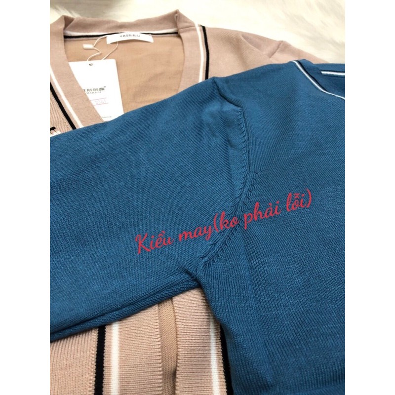 Áo Khoát Cardigan Viền Dệt Kim Cao Cấp | BigBuy360 - bigbuy360.vn