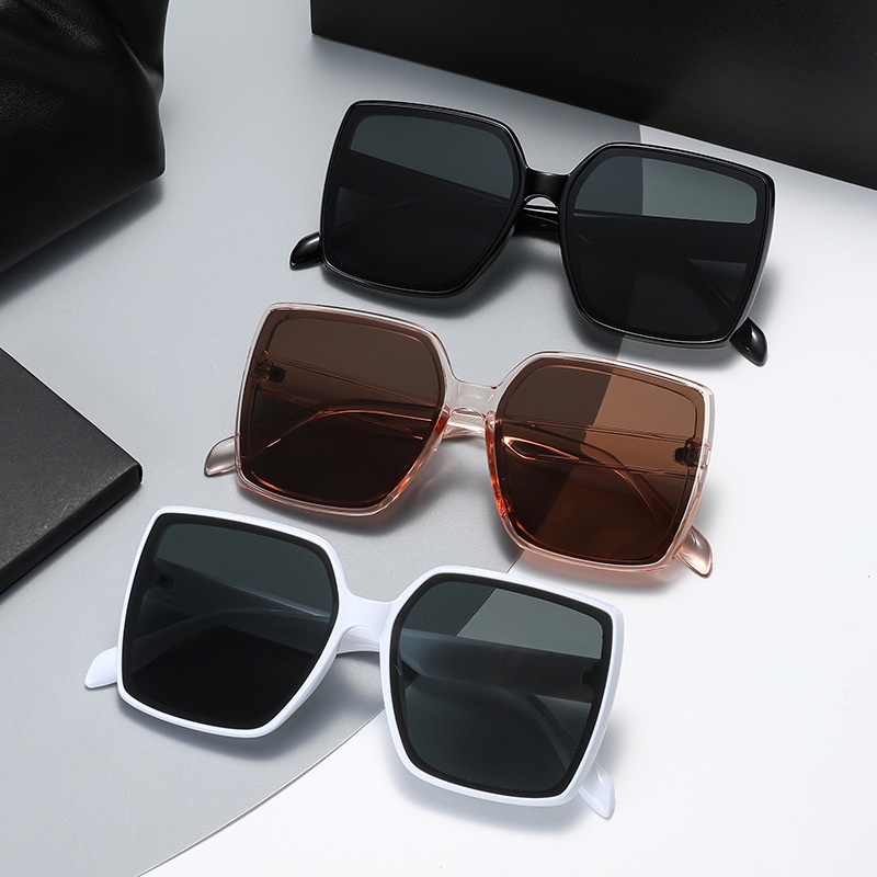 Kính Mát Gọng Vuông Oversize Thời Trang Hàn Quốc