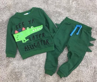 Set bộ next cá sấu cho bé