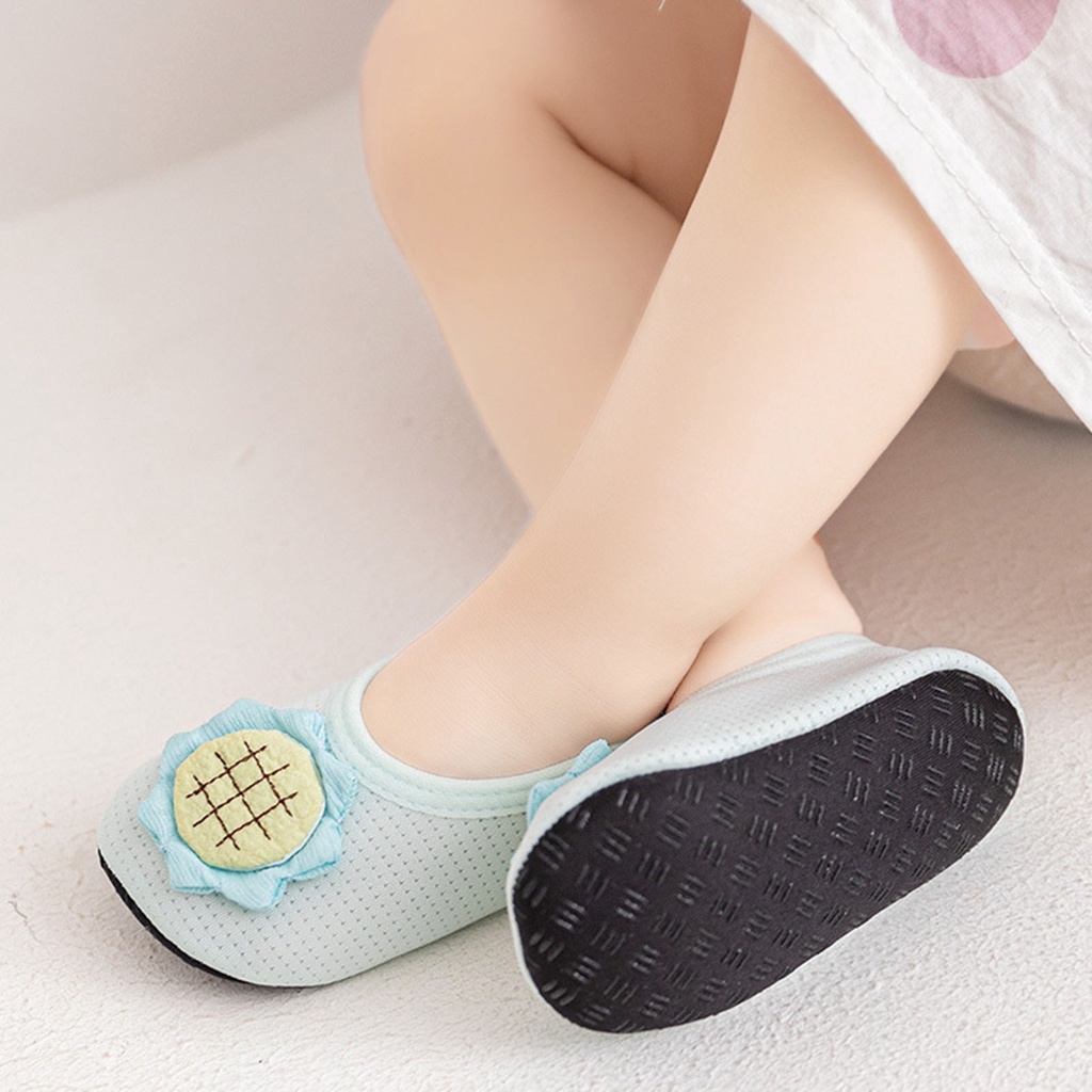 |Superbaby| 1 Đôi Giày Vải Nylon Chống Mòn Linh Hoạt Cho Bé Tập Đi