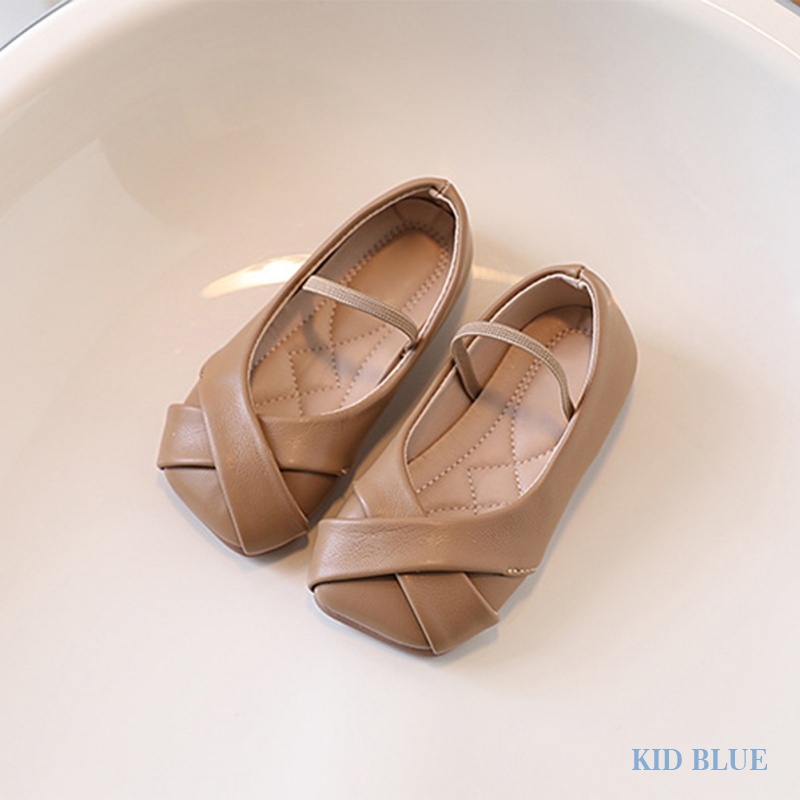 Giày Búp Bê Đế Mềm Phong Cách Công Chúa Cho Bé Gái