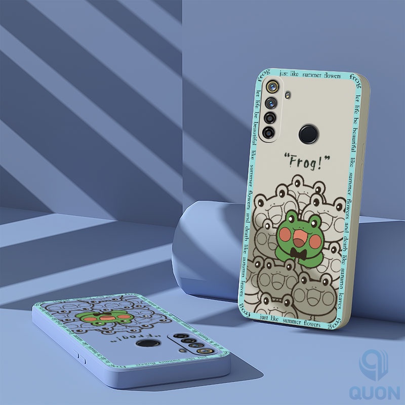 Ốp Điện Thoại TPU Mềm Hình Chú Ếch Nhỏ Dễ Thương Cho Realme 5 6 7 pro 5i 6i 7i C17