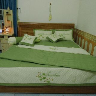 Bộ chăn ga gối  7 món giá rẻ nhất tp hcm