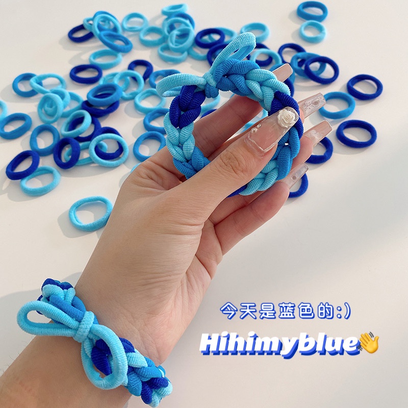 Vòng Tay Dây Cao Su Bện Thủ Công Xinh Xắn Cho Cặp Đôi