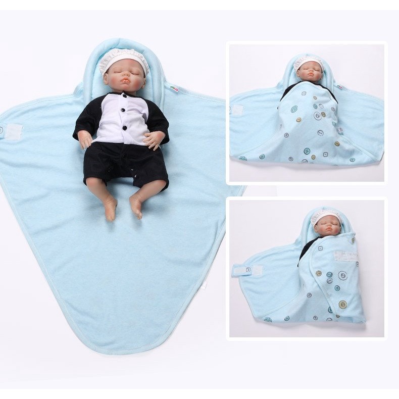 Ủ Kén Chống Giật Mình Cho Bé Vải Cotton Hàng Cao Cấp Chất Đẹp