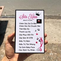 ( giá rẻ) Menu khắc - decal