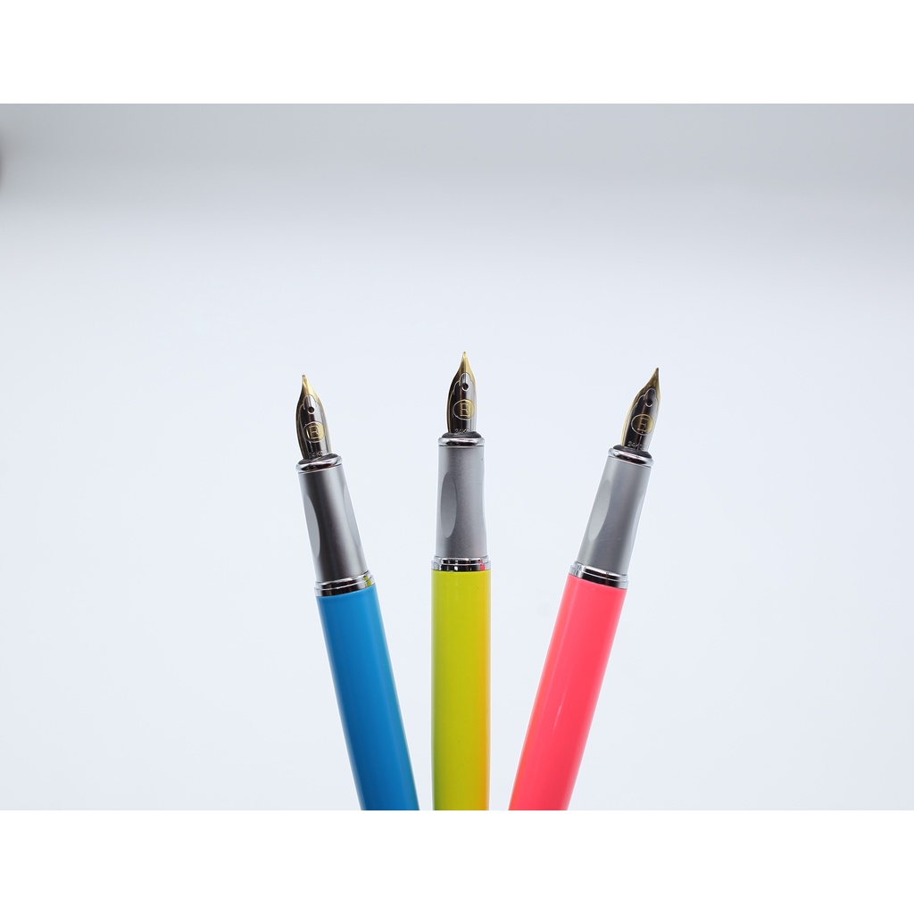 Bút máy ngòi mài cao cấp luyện viết chữ đẹp Eras E001, Bút mực kim tinh