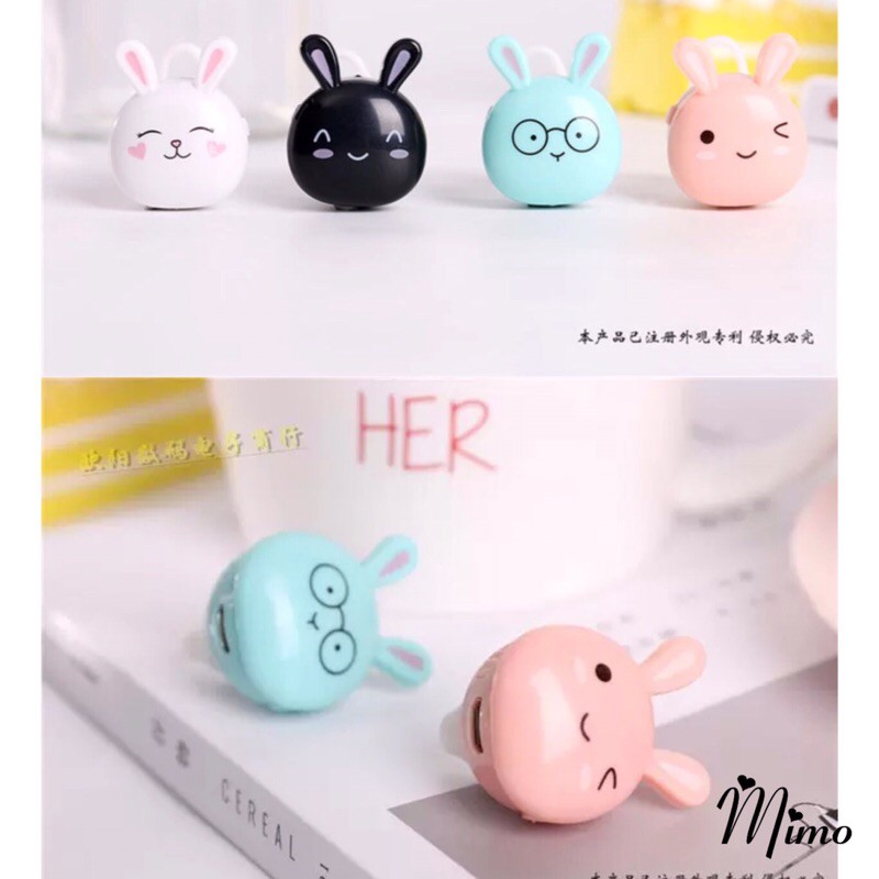 Máy Nghe Nhạc MP3 Hình Thỏ Rabbit thời trang Kèm Sạc USB nhỏ gọn tiện lợi