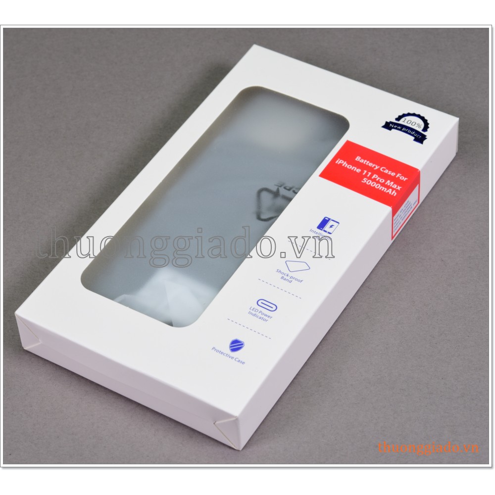 Pin sạc dự phong iPhone 11 Pro Max kiêm ốp lưng bảo vệ, dung lượng 5000mAh