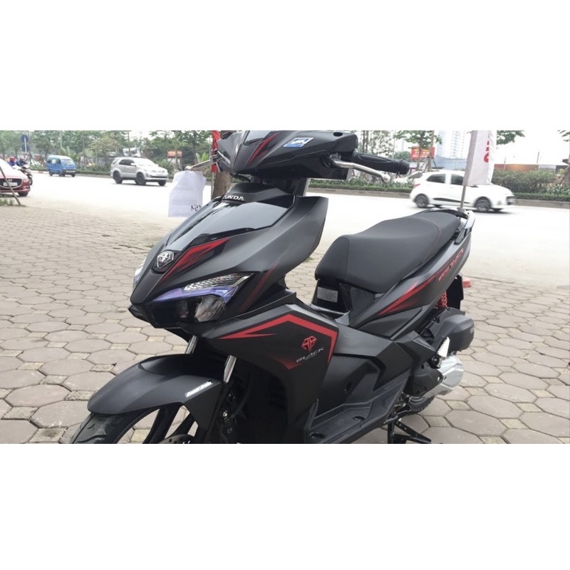 Tem BLACK Bên Yếm AirBlade Đen Mờ 2019 CHÍNH HÃNG HONDA