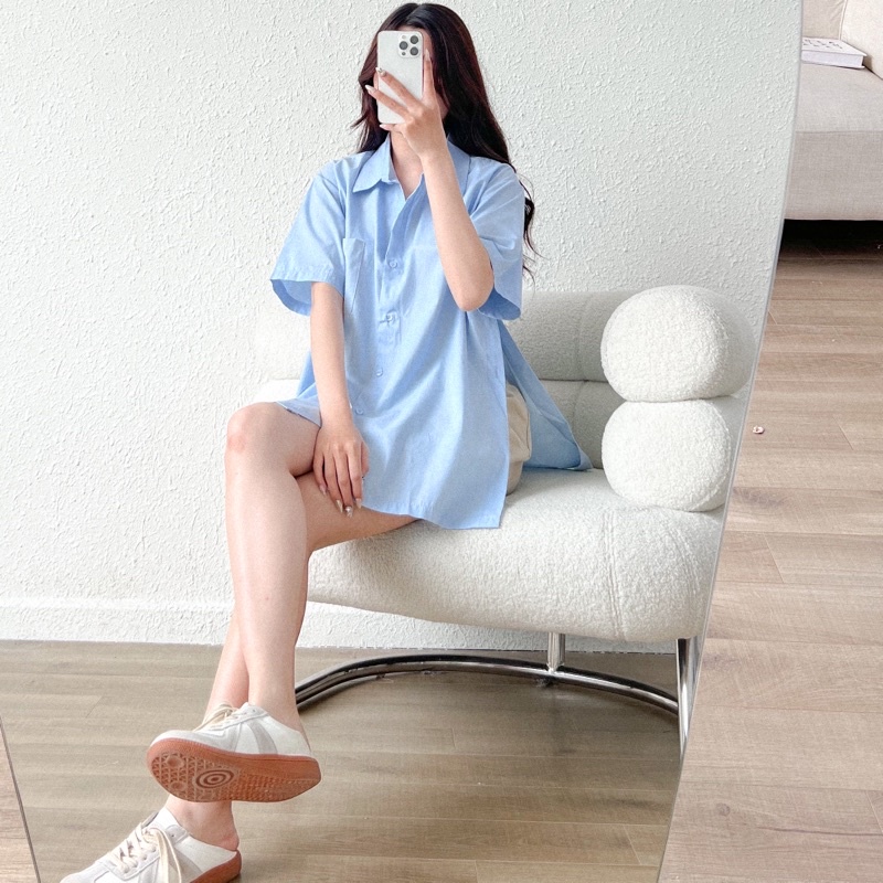 𝐙𝐢𝐧𝐧𝐢𝐚/𝐀́𝐨 𝐬𝐨̛𝐦𝐢 𝐧𝐮̛̃ 𝐱𝐞̉ 𝐯𝐚̣𝐭 𝐦𝐨̛̉ 𝐤𝐡𝐮𝐲 𝐛𝐞̂𝐧 𝐭𝐨𝐧𝐞 𝐩𝐚́𝐭𝐞𝐥 - 𝐌𝐚𝐜𝐚𝐫𝐨𝐧 𝐬𝐡𝐢𝐫𝐭