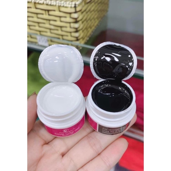 Gel vẽ lẻ màu đen trắng