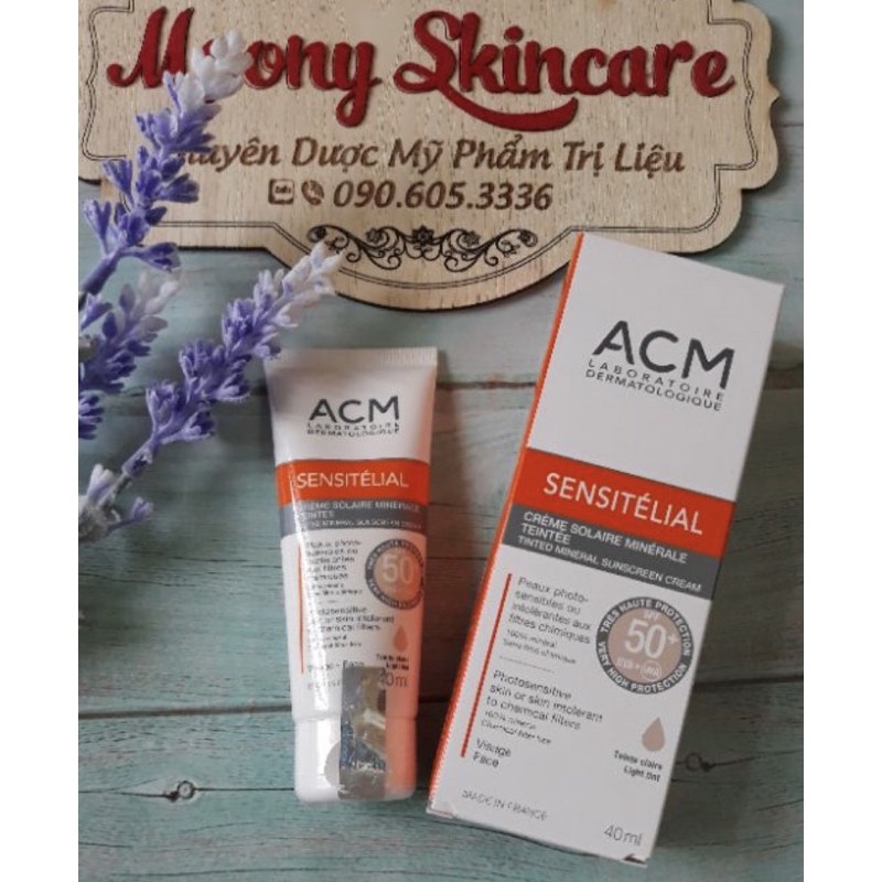 Kem chống nắng ACM Sensitelial SPF50 cho da nhạy cảm