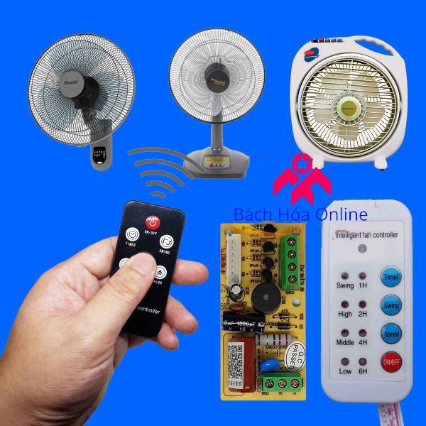Vỉ mạch điều khiển quạt v2