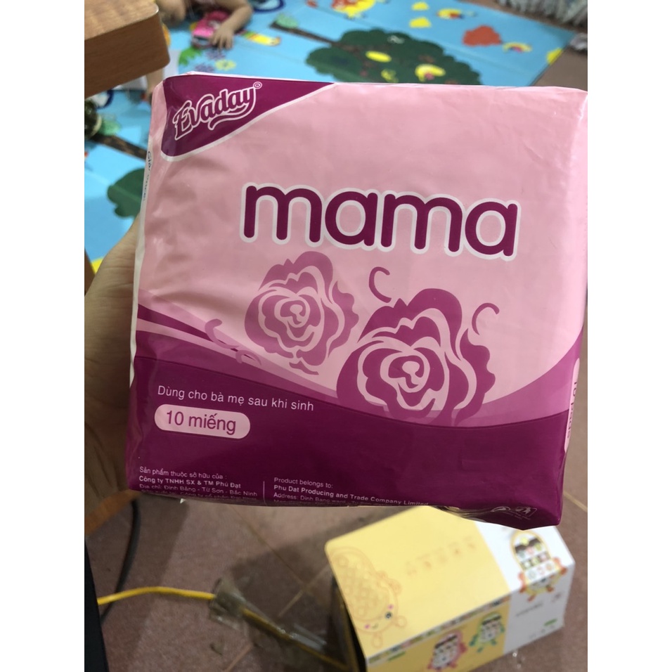 Gói 10 băng vệ sinh Mama cho mẹ sau sinh( Túi Tím)