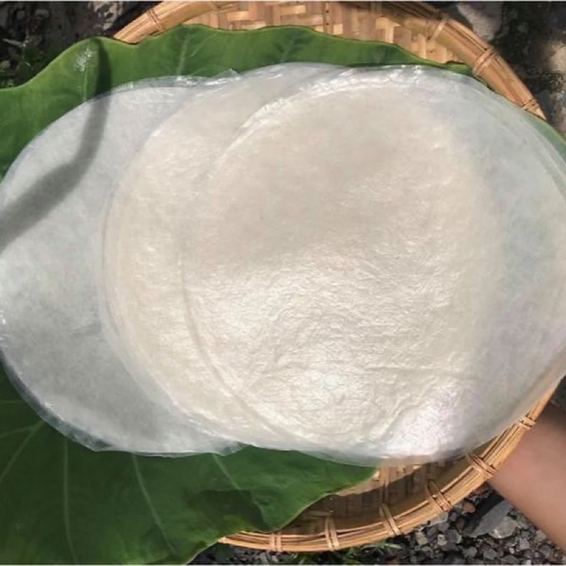 Bánh tráng phơi sương tròn chính gốc Tây Ninh mêm dẻo Mạnh Hùng