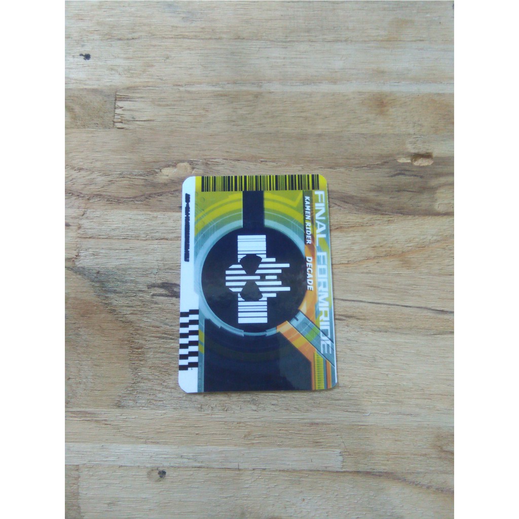 Thẻ Final Atack Decade - KamiShop - Kamen Rider Card