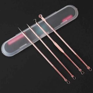 Bộ cây nặn mụn 4 cây 8 đầu