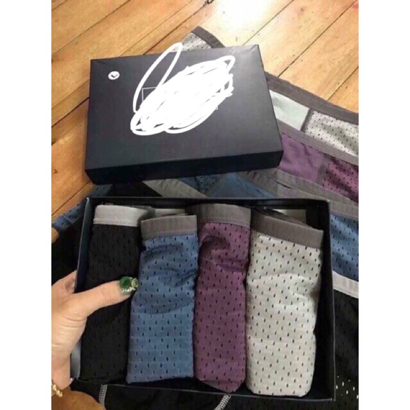 Hộp 4 quần sịp thông hơi cực đẹp