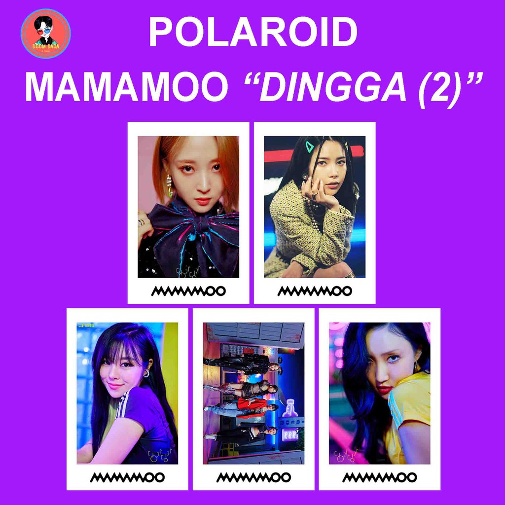 Polaroid Album Ảnh Nhóm Nhạc Mamamoo