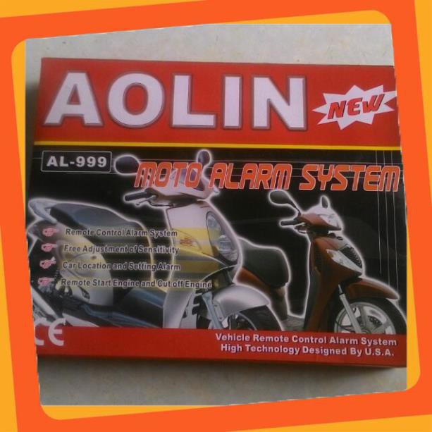 Bộ khóa chống trộm xe máy aolin new AL-999