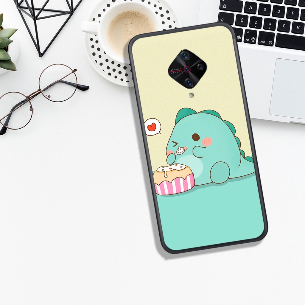 [HOT]ỐP VIVO S1 - S1 PRO , IN HÌNH KHỦNG LONG CHIBI SIÊU DỄ THƯƠNG.