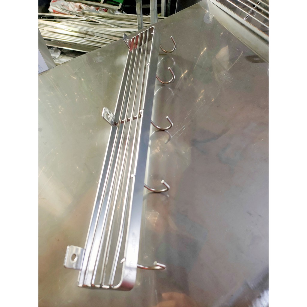 Kệ Để Dao Thớt Inox Treo Tường INOX 304