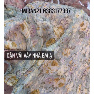 Váy Voan Hoa Nhí Dáng Dài