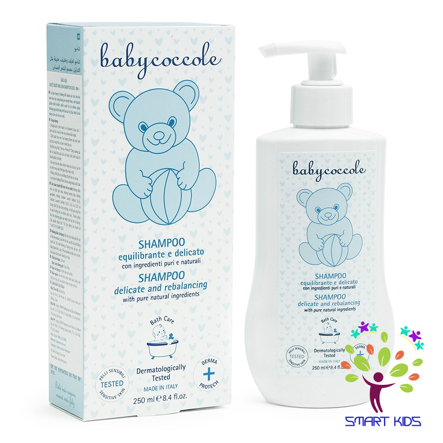 Dầu gội chiết xuất hoa sen Babycoccole 0M+ 250ml