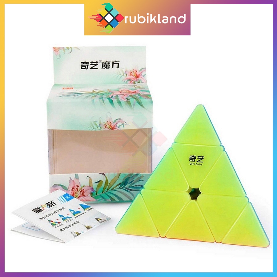 Rubik Jelly QiYi 2x2 3x3 4x4 Pyraminx Skewb Square-1 SQ1 Axis Windmill Fisher Rubic Biến Thể Đồ Chơi Trí Tuệ