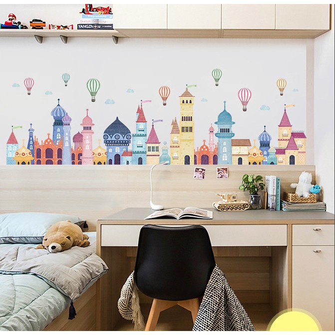 Decal dán tường dễ thương cho phòng trẻ nhỏ