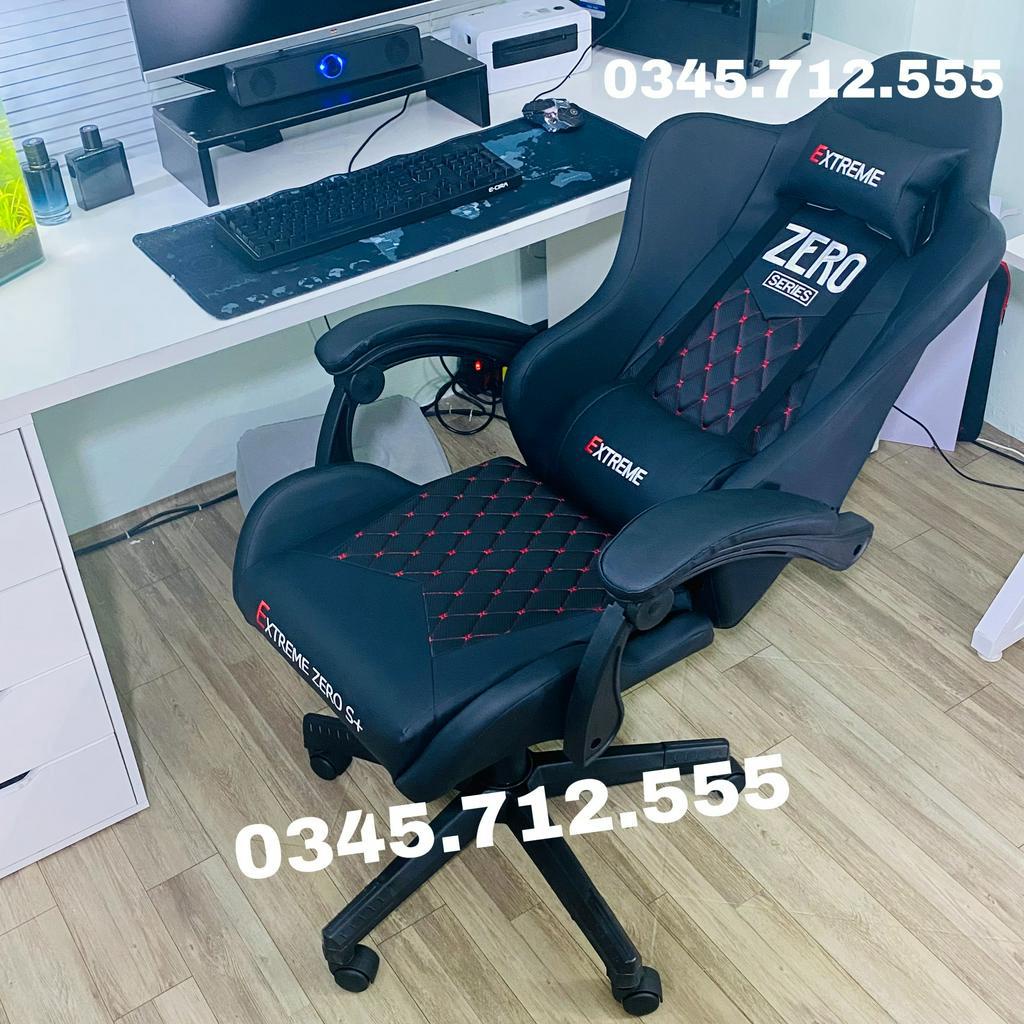 Ghế Gaming Extreme Zero S+ - Ghế học tập, làm việc, chơi game , văn phòng , livestream , ngã lưng 135 độ , xoay 360 độ