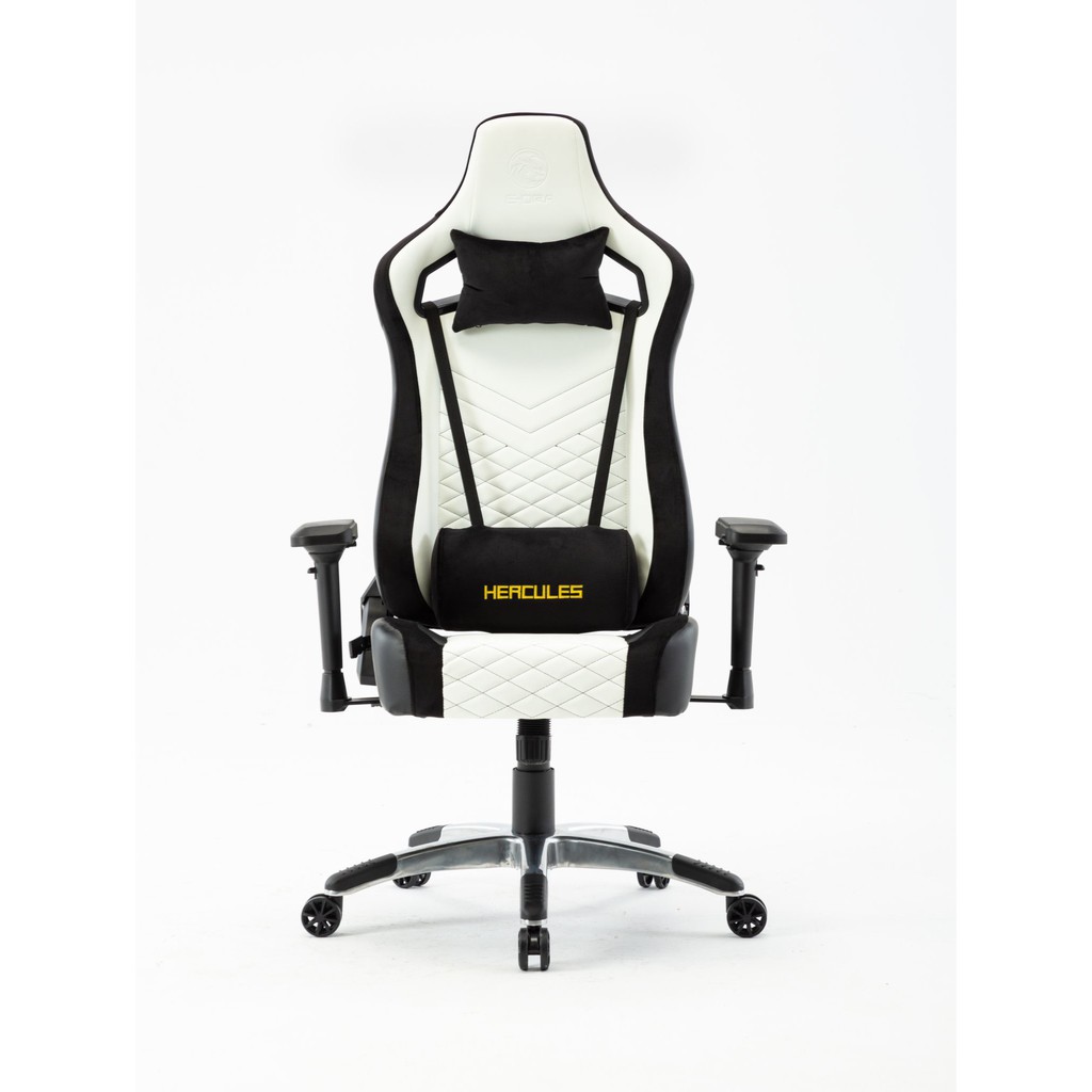 Ghế gaming E-DRA Hercules EGC203 PRO - Màu đen và trắng - Chất liệu da PU và Foam cao cấp - Bảo hành 12 tháng | BigBuy360 - bigbuy360.vn