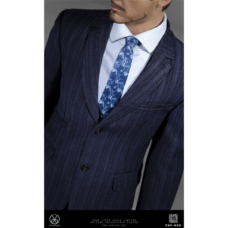 Mô hình trang phục Nam 1/6 Suit Tony Stark X35 - Hãng POPTOYS