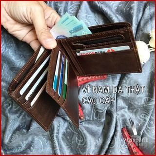 Ví nam da bò, Ví da nam dáng ngang đựng vừa giấy tờ xe cũ
