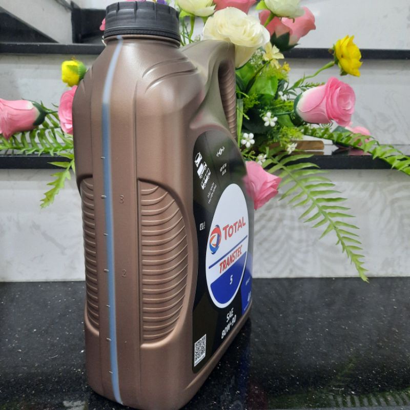 Nhớt hộp số Total TRANSTEC 5 80W90 4 lít - Dầu nhớt Total