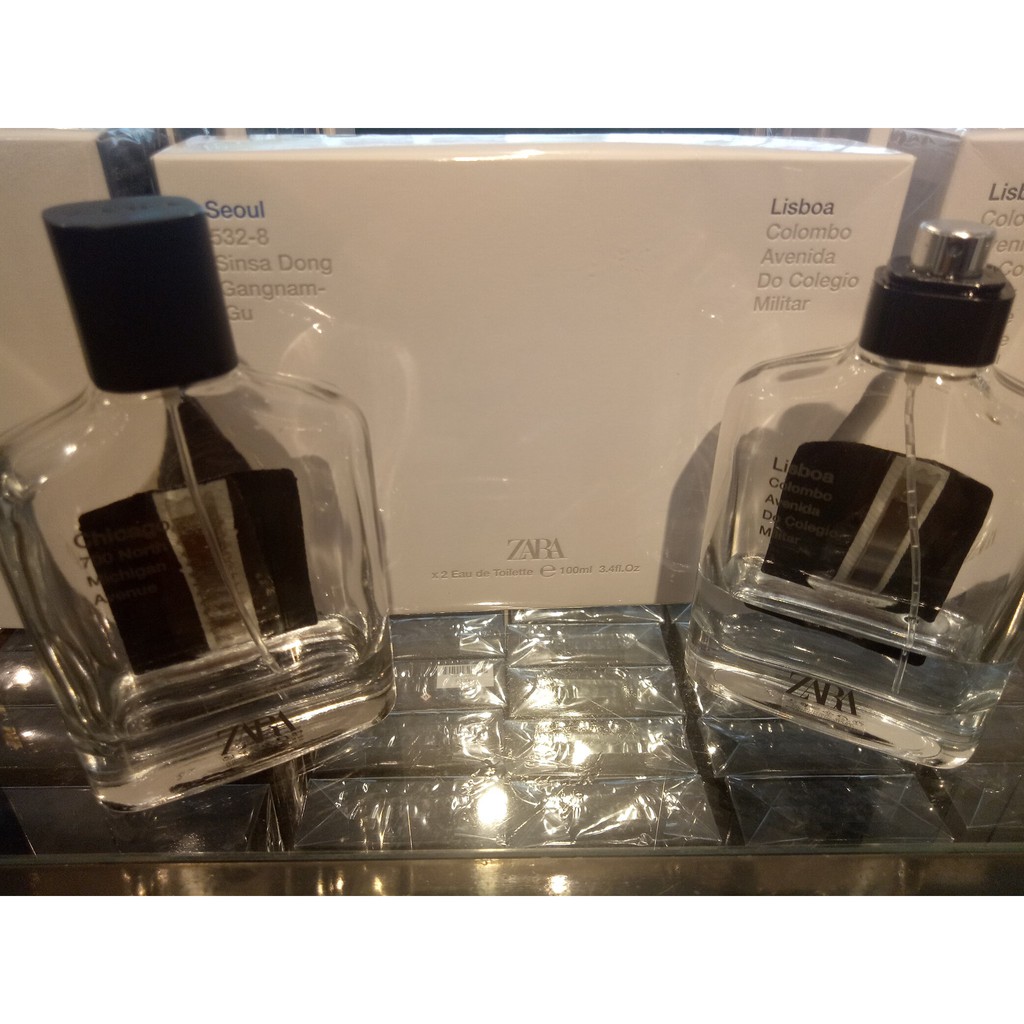 👕SET NƯỚC HOA ZARA MAN - LISBOA + SEOUL 532-8 WINTER (Hàng Châu Âu) có hàng tách Set không hộp | BigBuy360 - bigbuy360.vn
