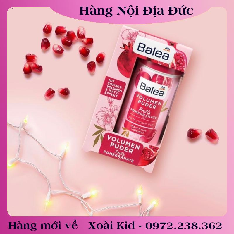 Bộ Kem làm phồng tóc, dầu dưỡng tóc, bột phồng tóc, xịt nước hoa tóc Balea của Đức- Date mới Đủ Bill