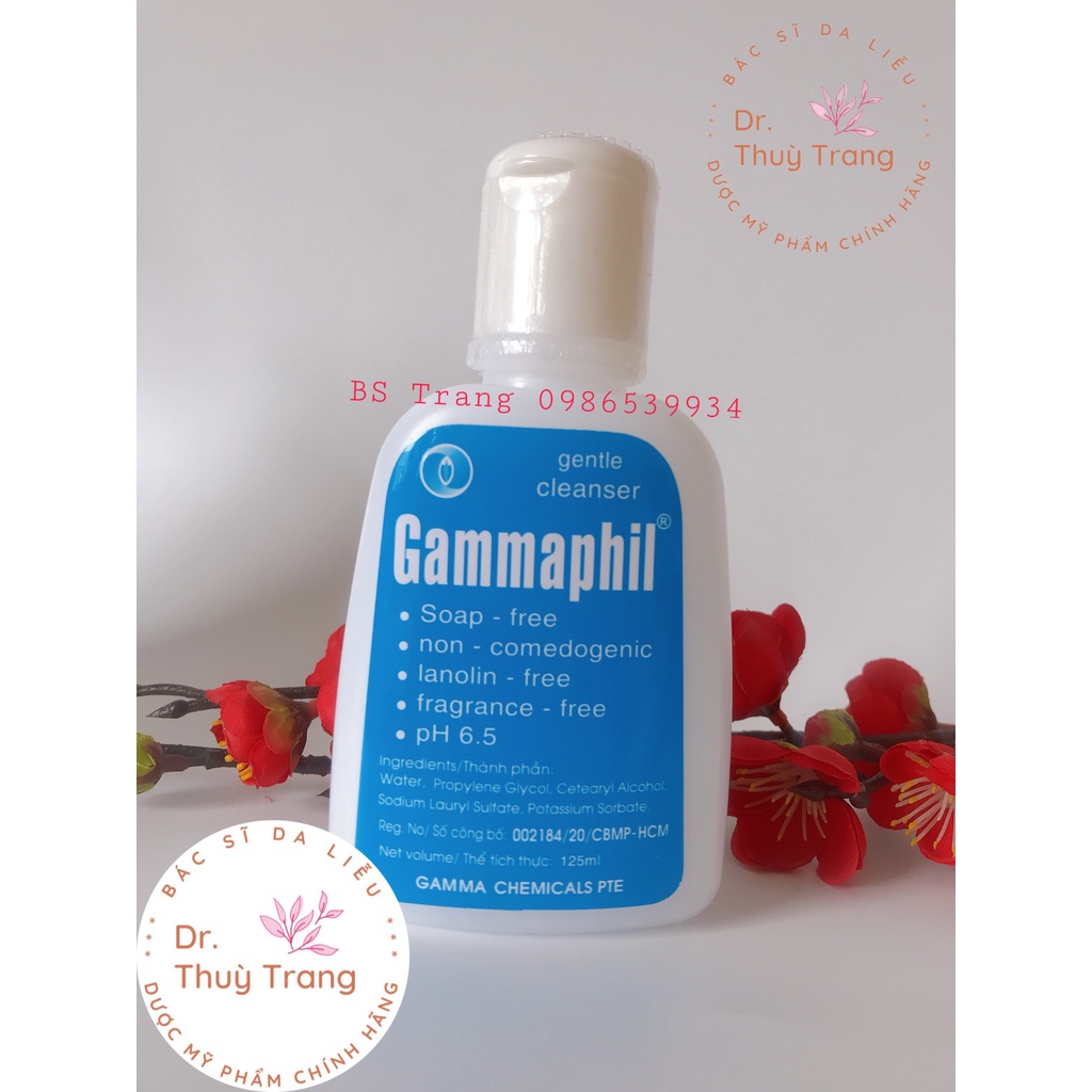 Sữa tắm Gammaphil 125ml - 150ml - 500ml sữa tắm dịu nhẹ cho trẻ em, người da khô, CDCĐ