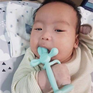 GẶM NƯỚU CAO CẤP BUNNY BANANA MAMASTEM 100% SILICON NỘI ĐỊA HÀN