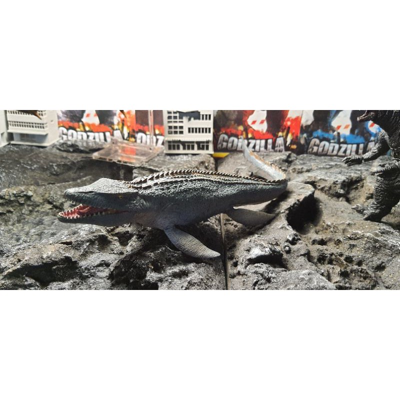 Mô hình đồ chơi khủng long Mosasaurus. thủy quái cổ đại. .